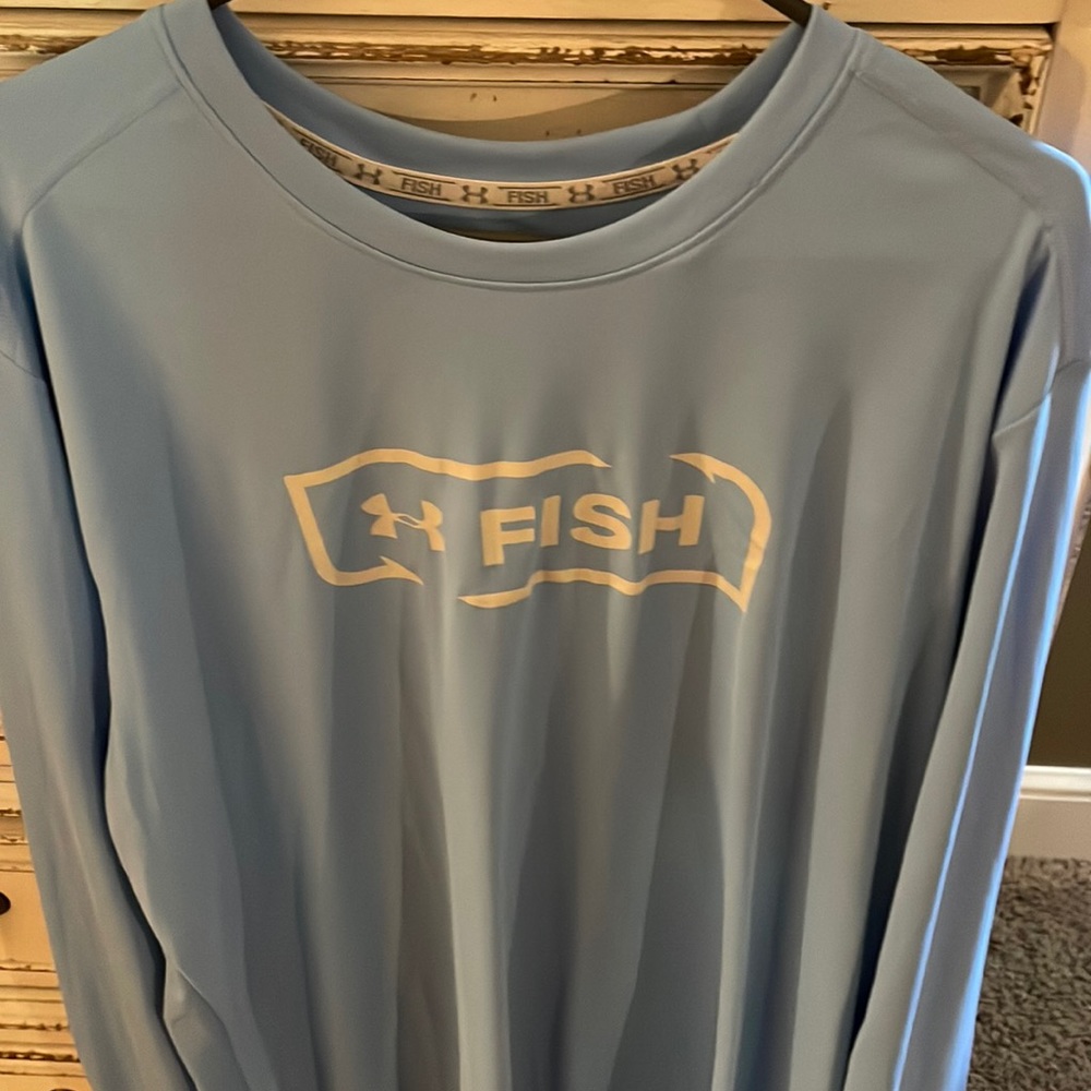 Under Armour Long Sleeve Shirt - Light Blue